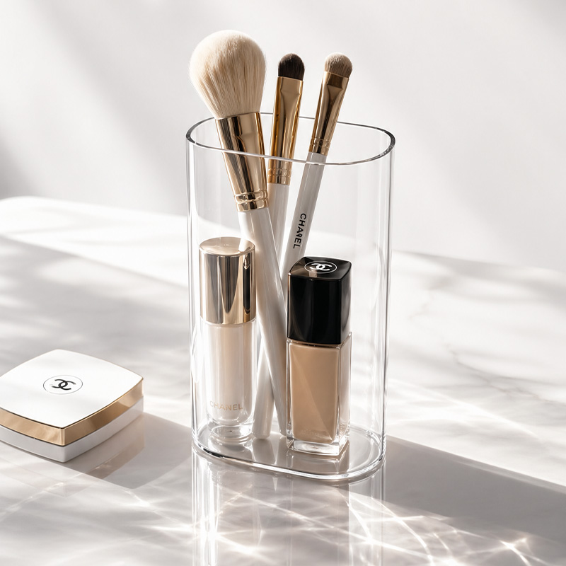 Desk Setup Organization - Suporte para Pincéis de Maquiagem, Organizador