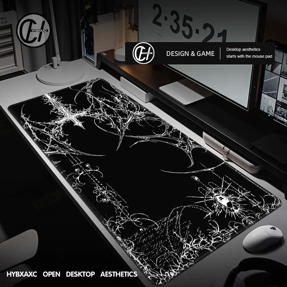 Desk Setup Accessories Aesthetic - Mouse Pad de Borracha XL para
