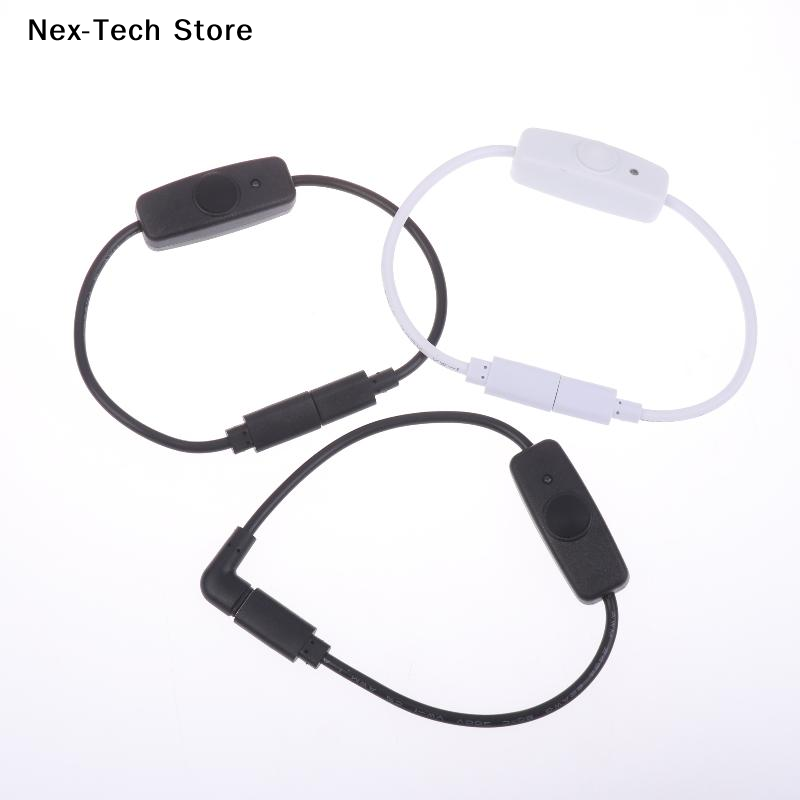 Desk Setup Led Strip - Cabo de Extensão USB-C Curto 5V