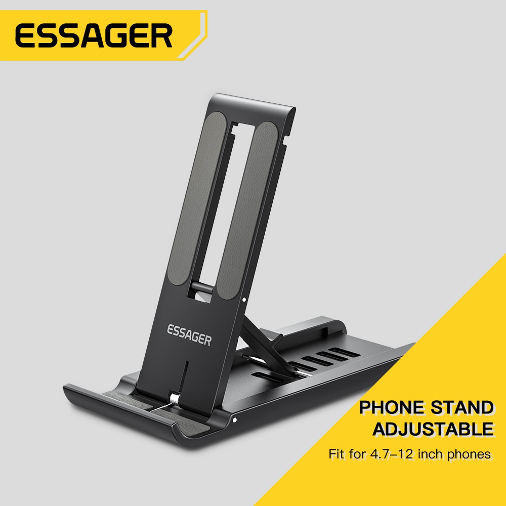 Desk Setup Apple - Essager-Suporte de mesa portátil, mini suporte