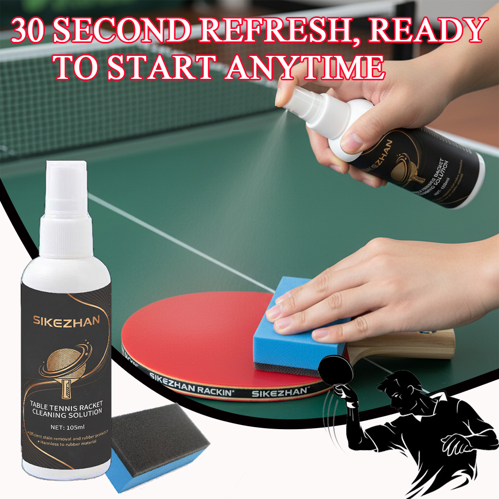 Desk Setup Clean - Spray de limpeza de raquete de
