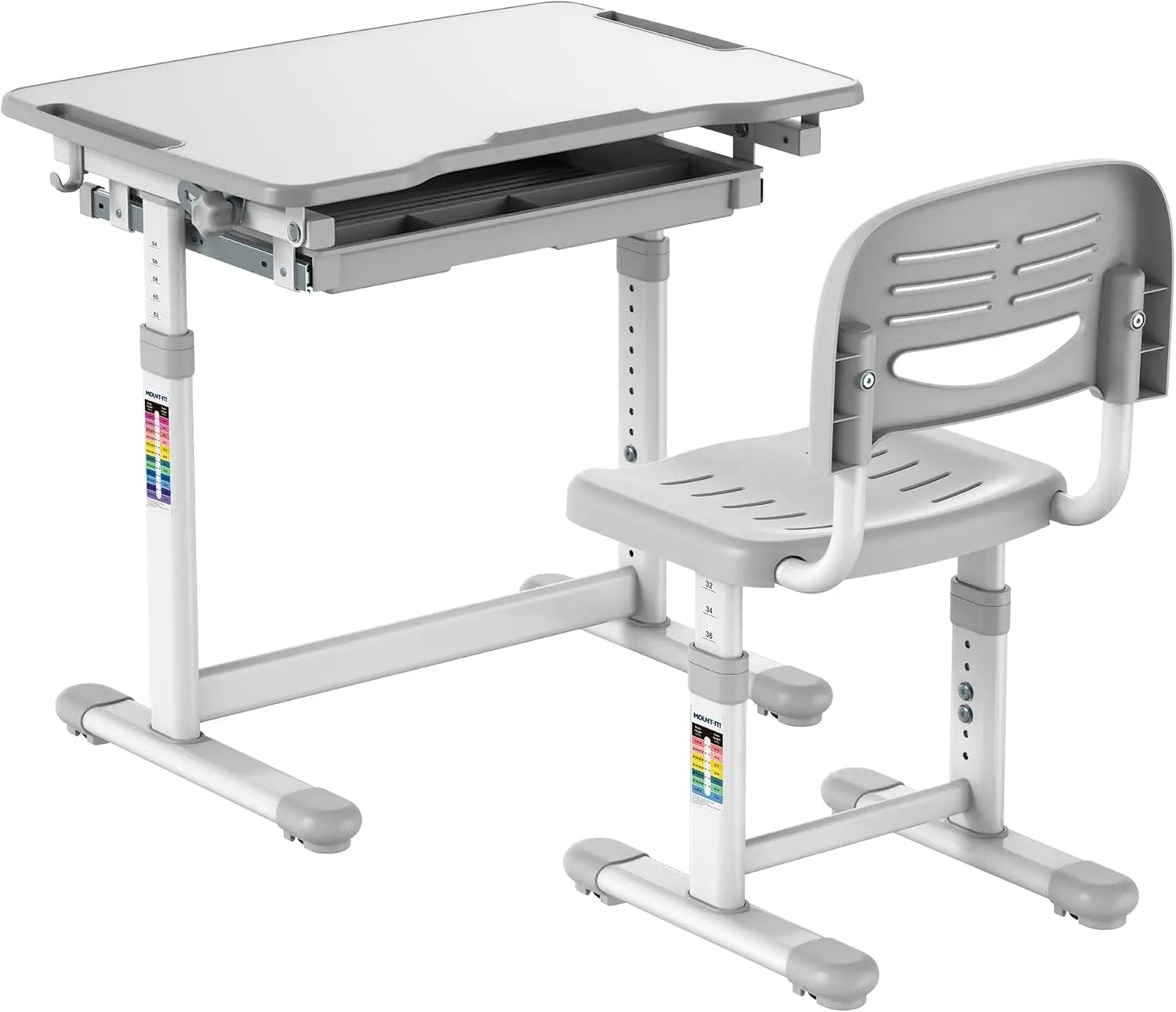 Desk Setup Kids - Mount-It! Conjunto de Mesa e Cadeira