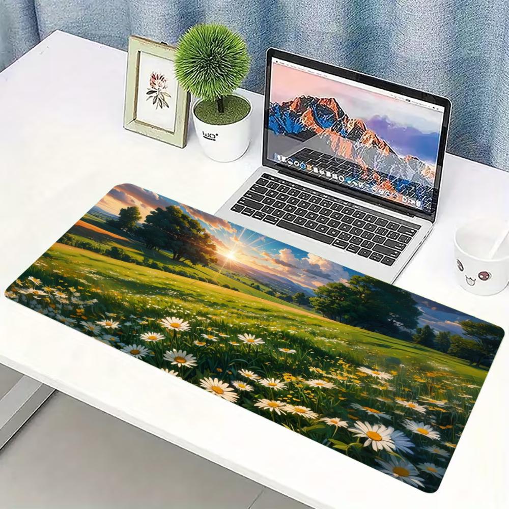 Desk Setup Natural - Mouse Pad Grande para Jogos Natural