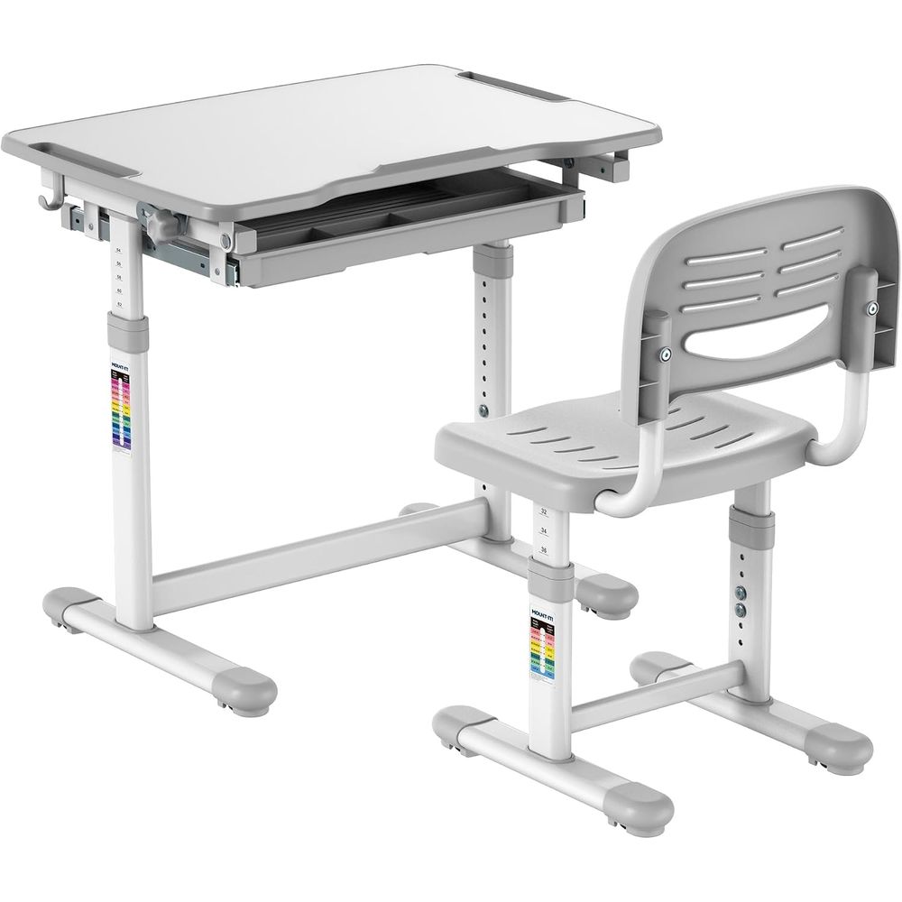 Desk Setup Kids - Conjunto de Mesa e Cadeira para