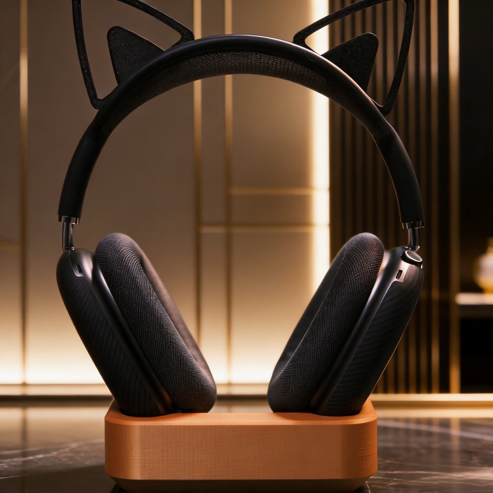 Desk Setup Headphones - Suporte de Carregamento Magnético Personalizado para