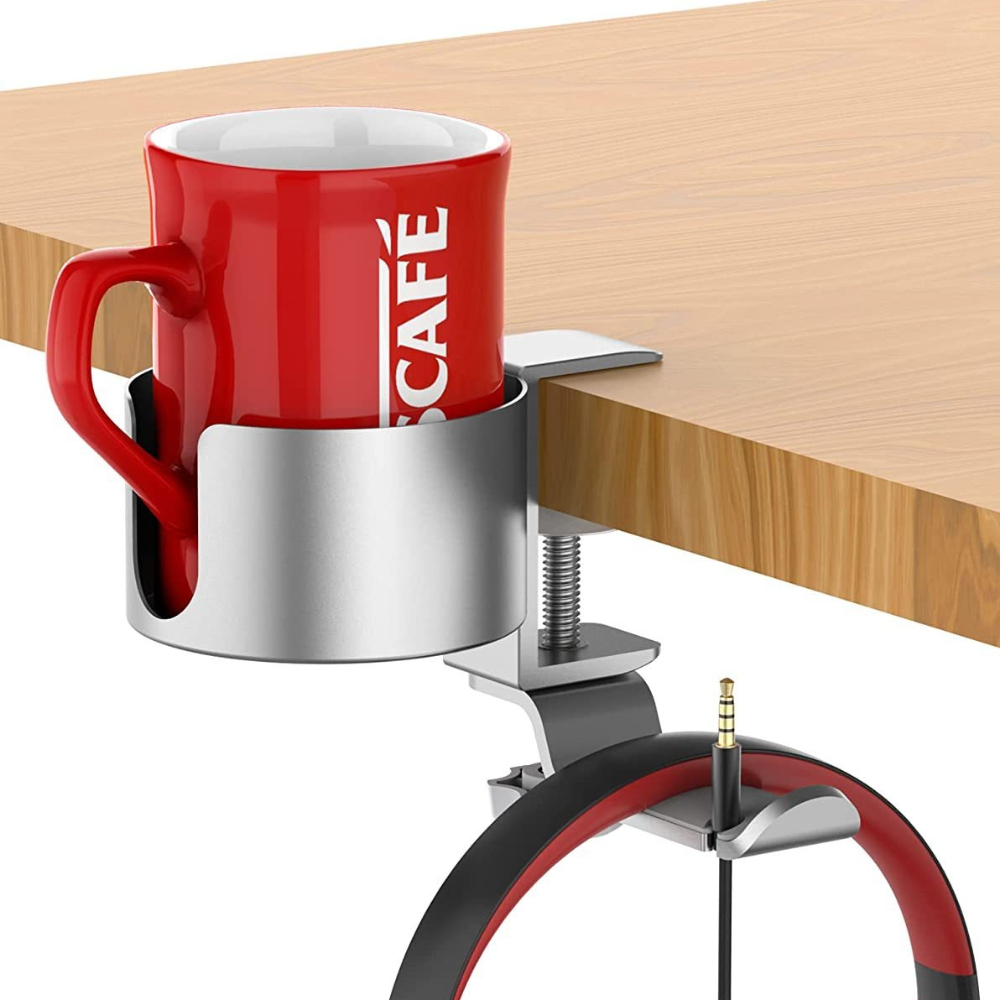 Desk Setup Headphones - 360 ° Suporte Giratório para Fone