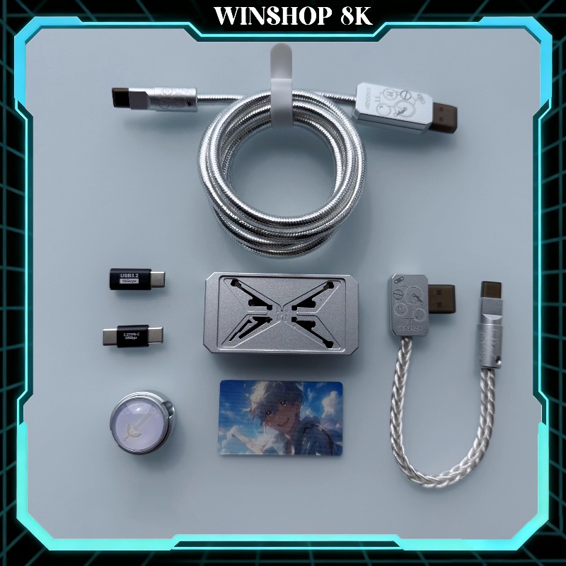 Desk Setup Accessories Aesthetic - WINSHOP Esports HUB Hub USB Duplo