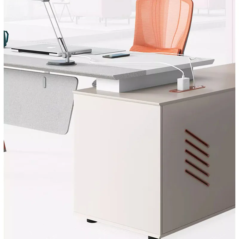 Desk Setup Kids - Escrevendo recepção branco mesa de estudo