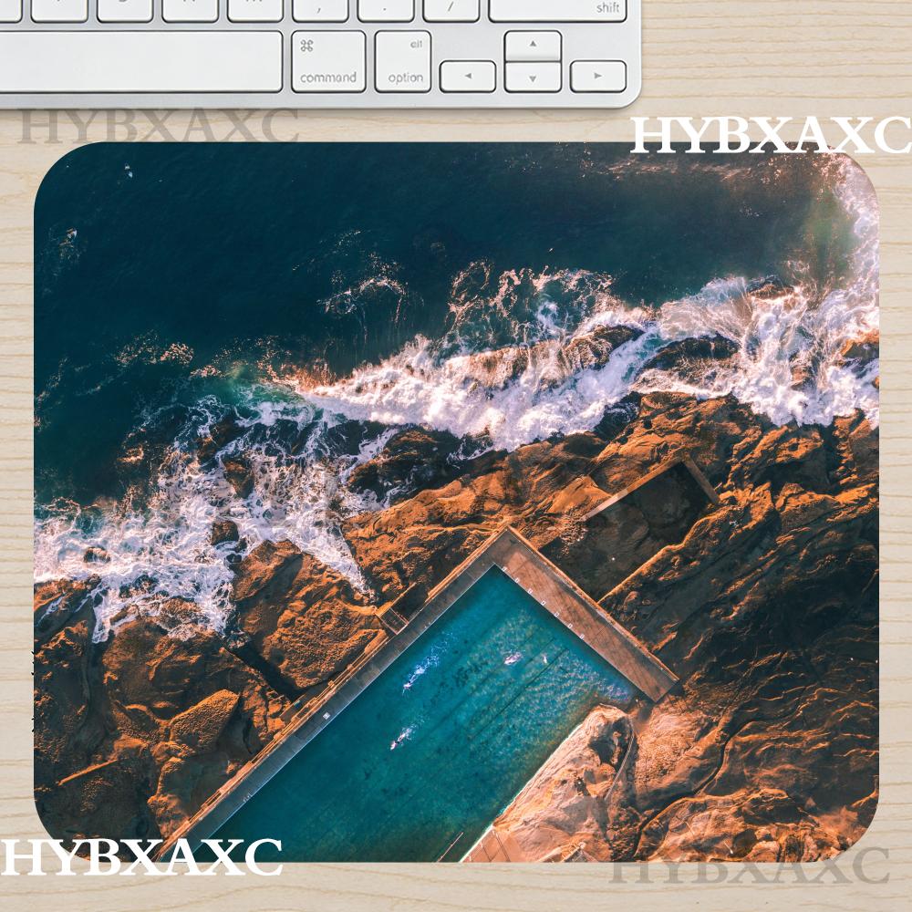 Desk Setup Natural - Mouse Pad HYBXAXC com Estampa de