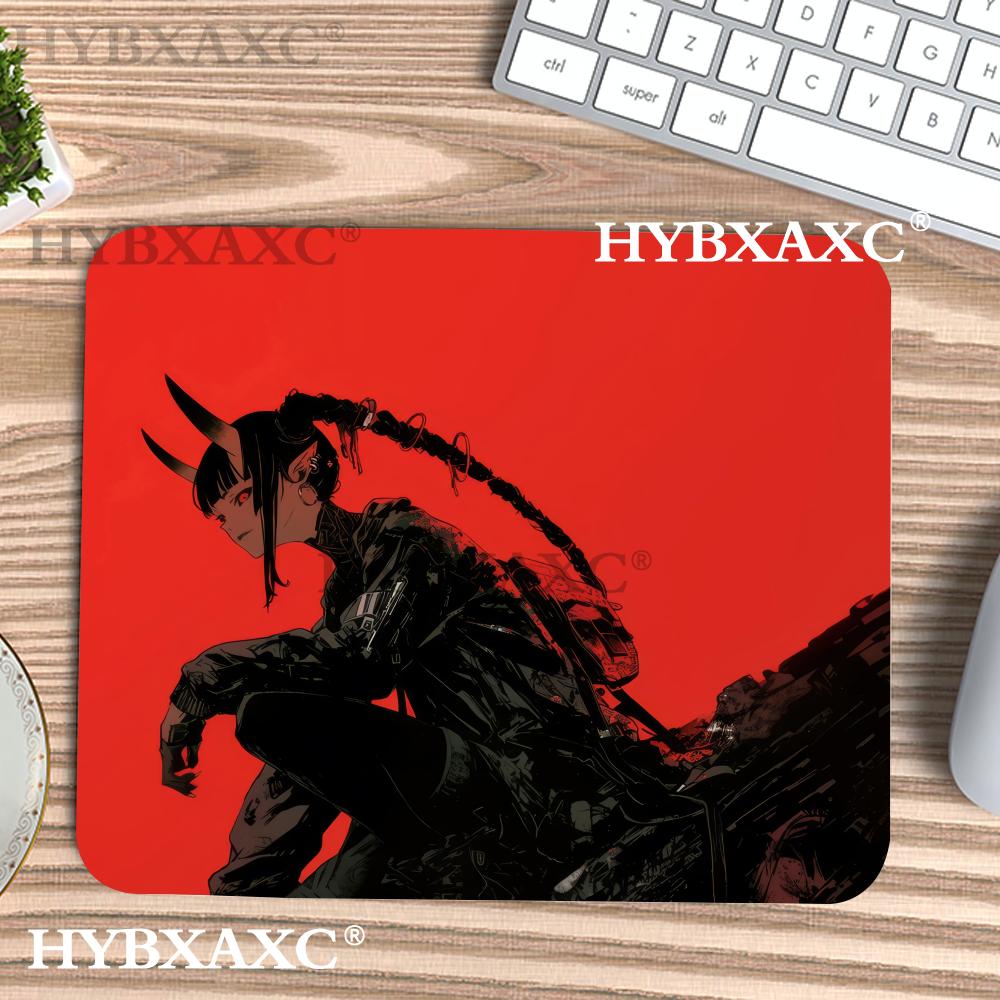 Work Desk Home Setup - Mouse Pad HYBXAXC com Fundo Vermelho