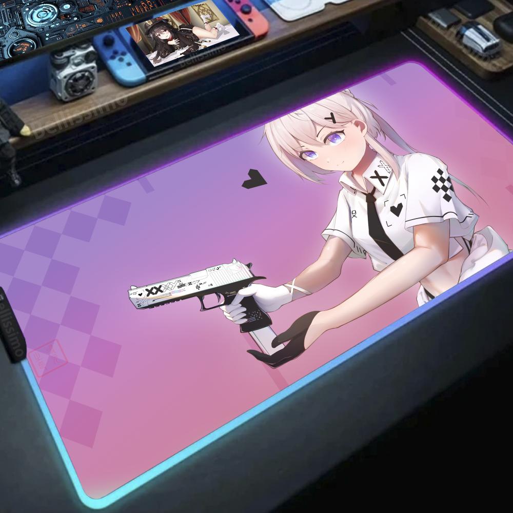 Desk Setup Diy - Mouse Pad Gamer RGB XXL com