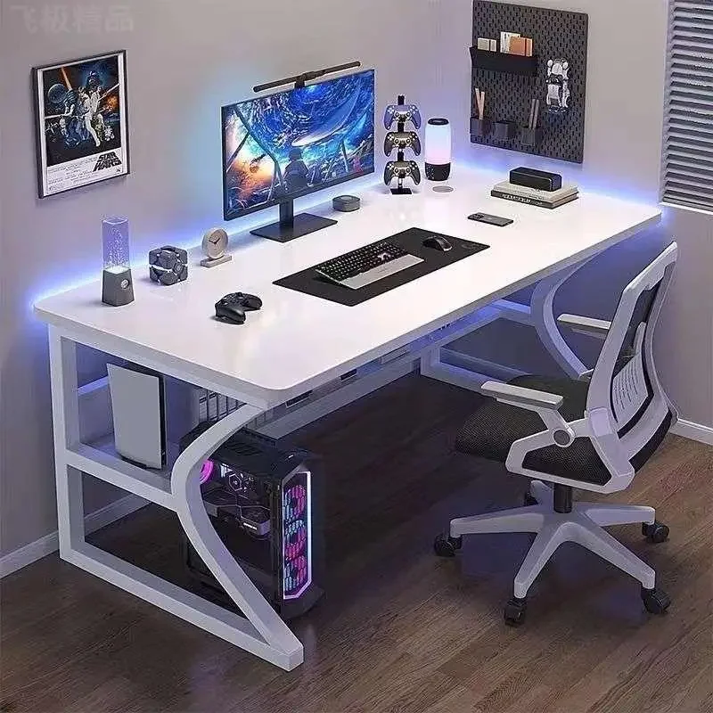 Q minimalista console mesas de - Desk Setup No Computer avaliação e preço