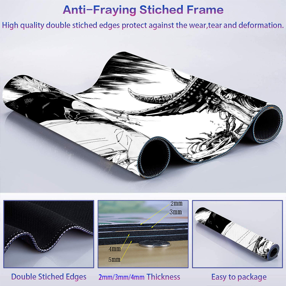 Kawaii Anime Mousepad para Lap - Desk Setup Accessories Aesthetic avaliação e preço