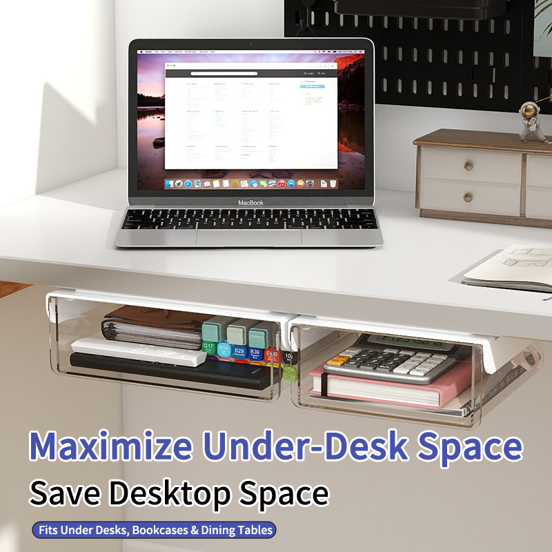 Sistema de Gavetas Ocultas par - Desk Setup For Studying avaliação e preço