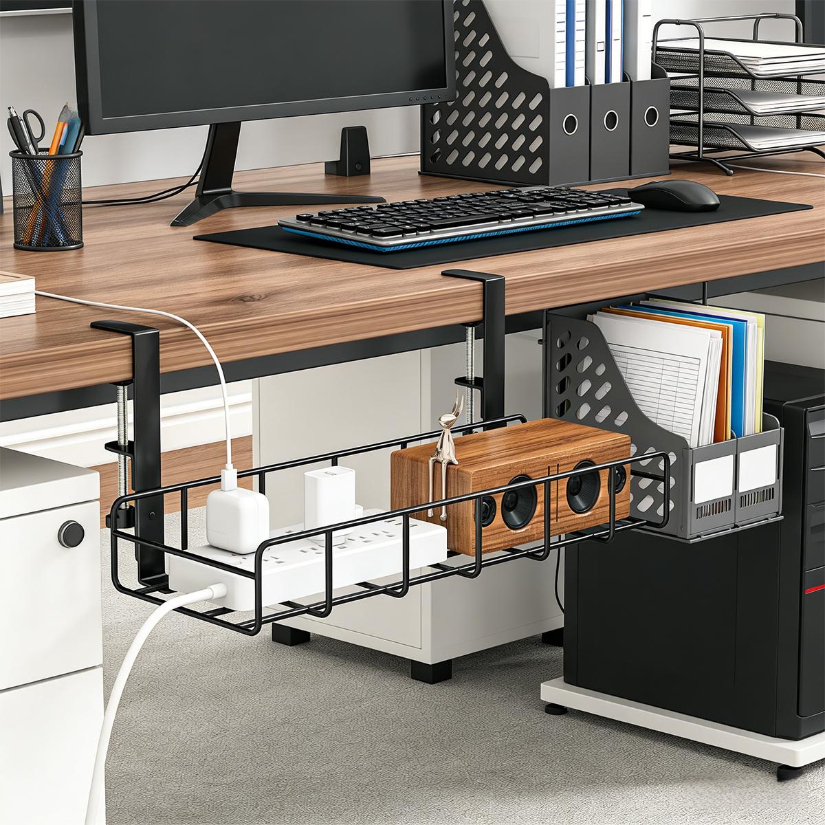 Organizador de Cabos Metálico  - Desk Setup No Computer avaliação e preço