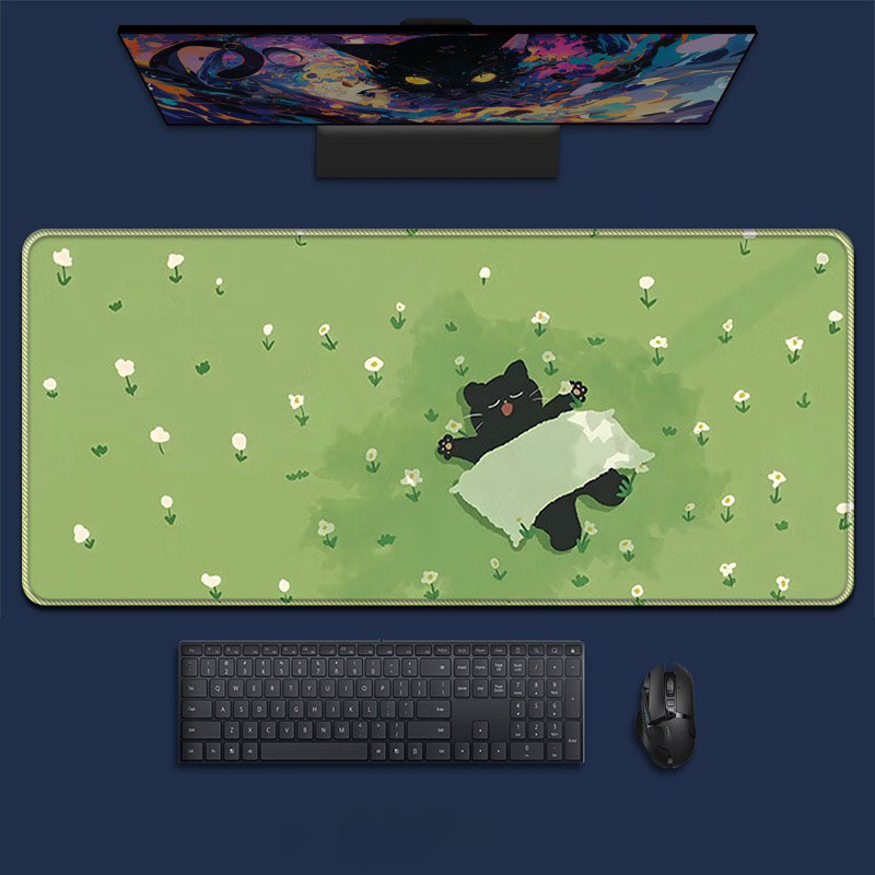 Mouse Pad Grande para Jogos co - Desk Setup Natural avaliação e preço
