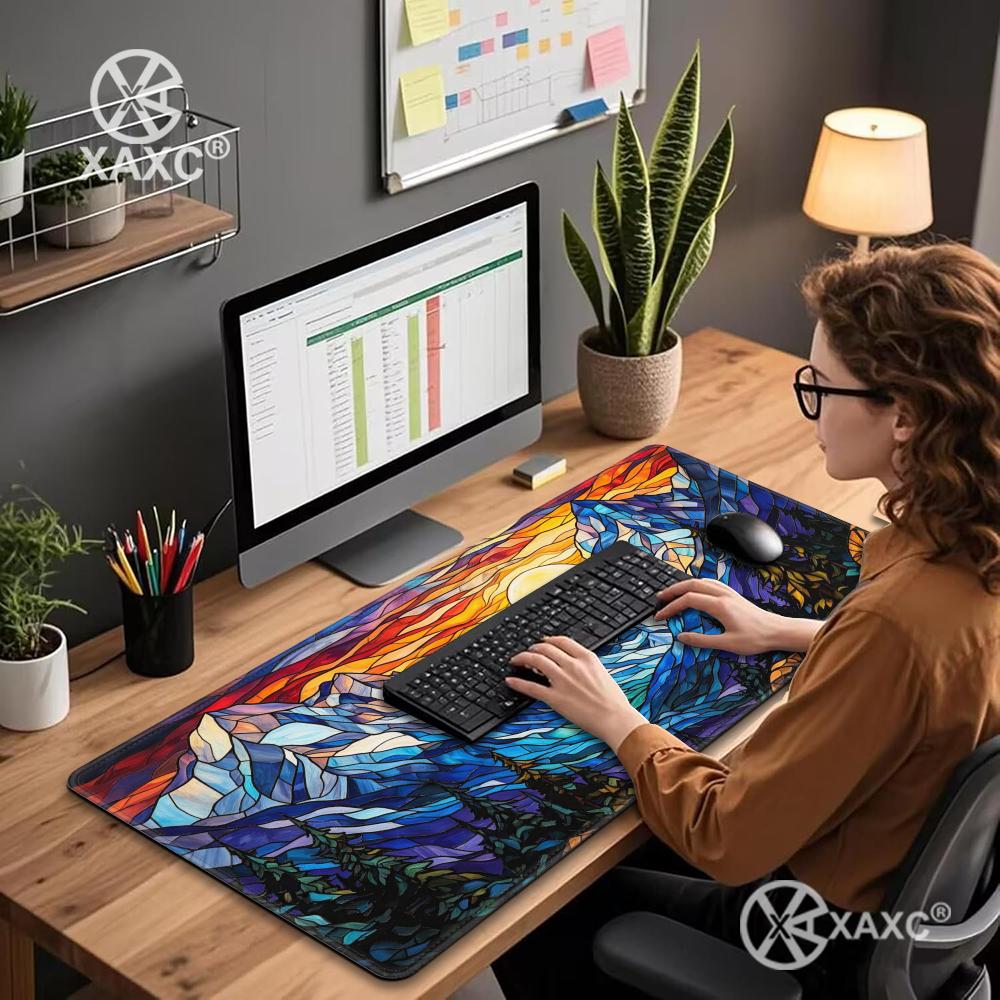 Tapete de Mesa com Estampa de  - Desk Setup Natural avaliação e preço
