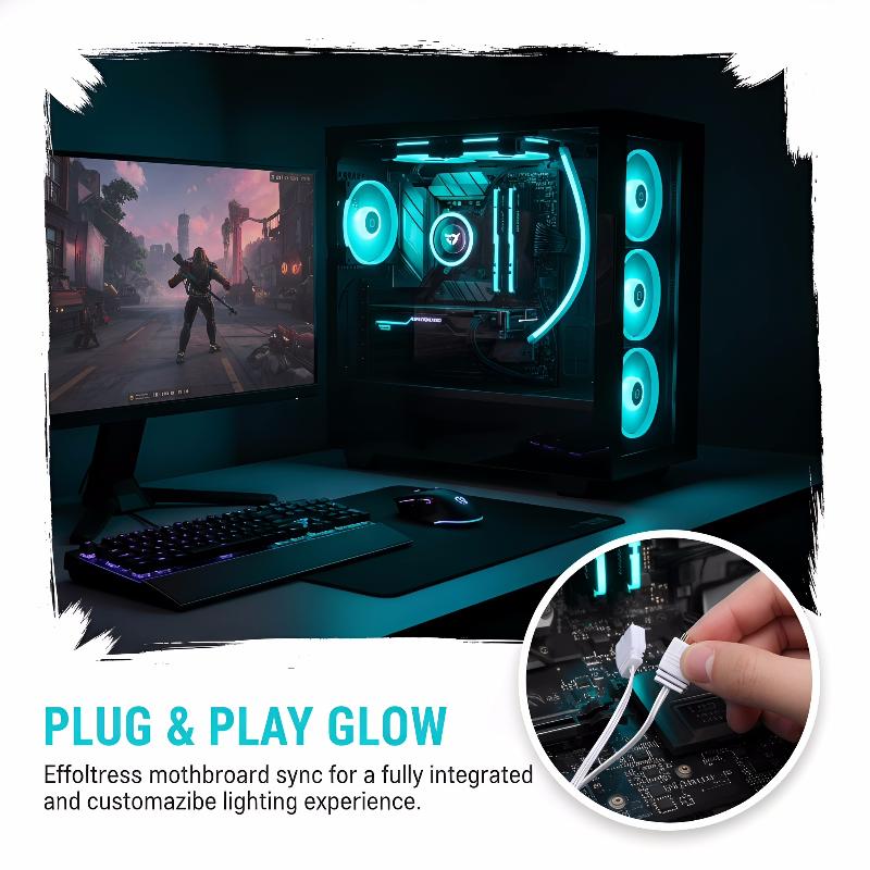Fita de Luz Decorativa ARGB 5V - Desk Setup Led Strip avaliação e preço