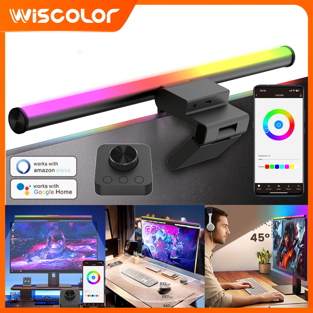 Luminária de Tela LED para Mon - Desk Setup For Gaming avaliação e preço