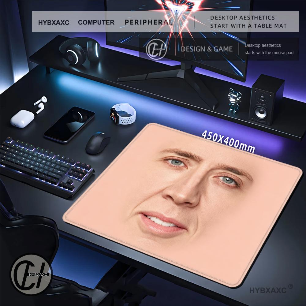 Mousepad HYBXAXC Nicolas Cage  - Work Desk Home Setup avaliação e preço