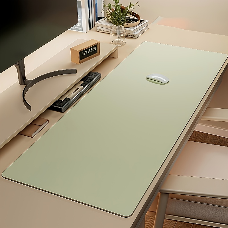 1pc grande mouse pad de couro  - Desk Setup Clean avaliação e preço