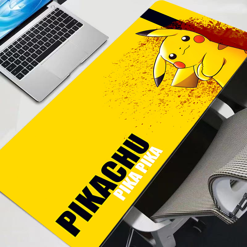 Mouse pad grande p-pikachu bor - Desk Setup Cozy avaliação e preço