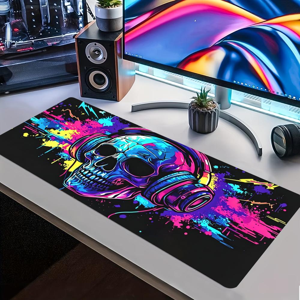 Mouse Pad Estendido para Jogos - Desk Setup Headphones avaliação e preço