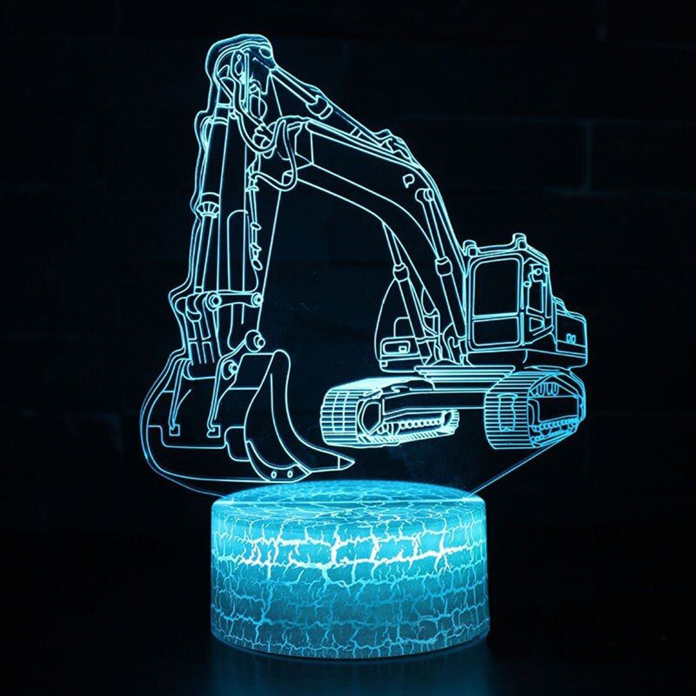 Tema de construção escavadeira - Desk Setup Kids avaliação e preço