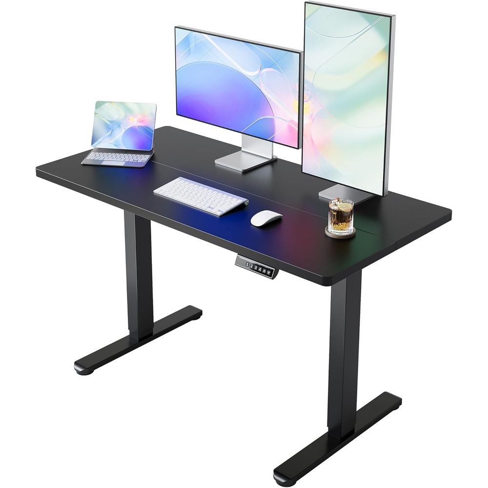 Mesa Elétrica Ajustável de 55  - Work Desk Home Setup avaliação e preço