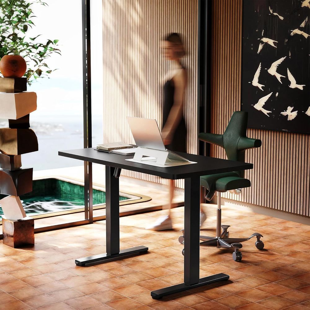 Mesa Elétrica Ajustável de 55  - Work Desk Home Setup avaliação e preço