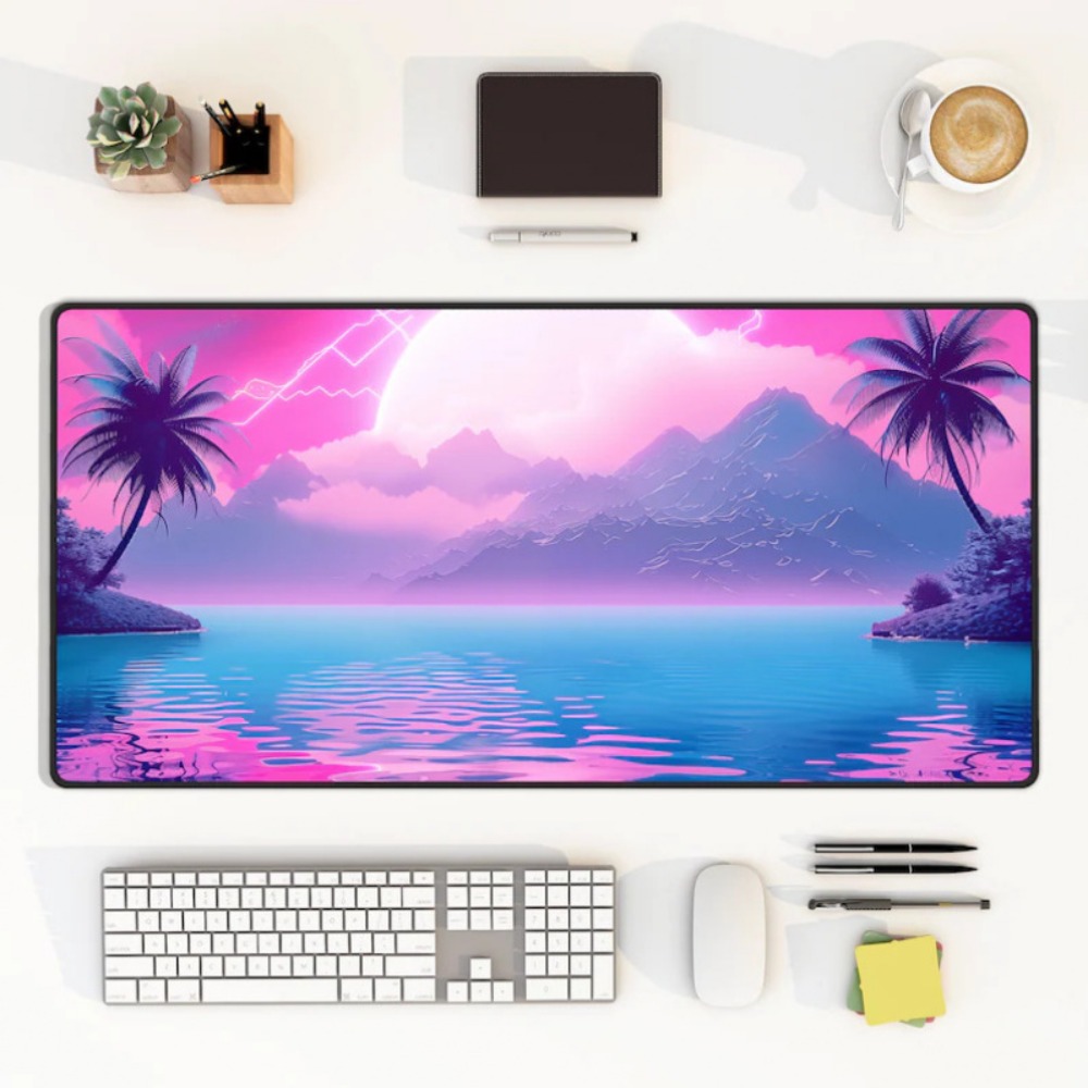 Steamwave Shanyang Desk Mat: G - Desk Setup With Keyboard Tray avaliação e preço