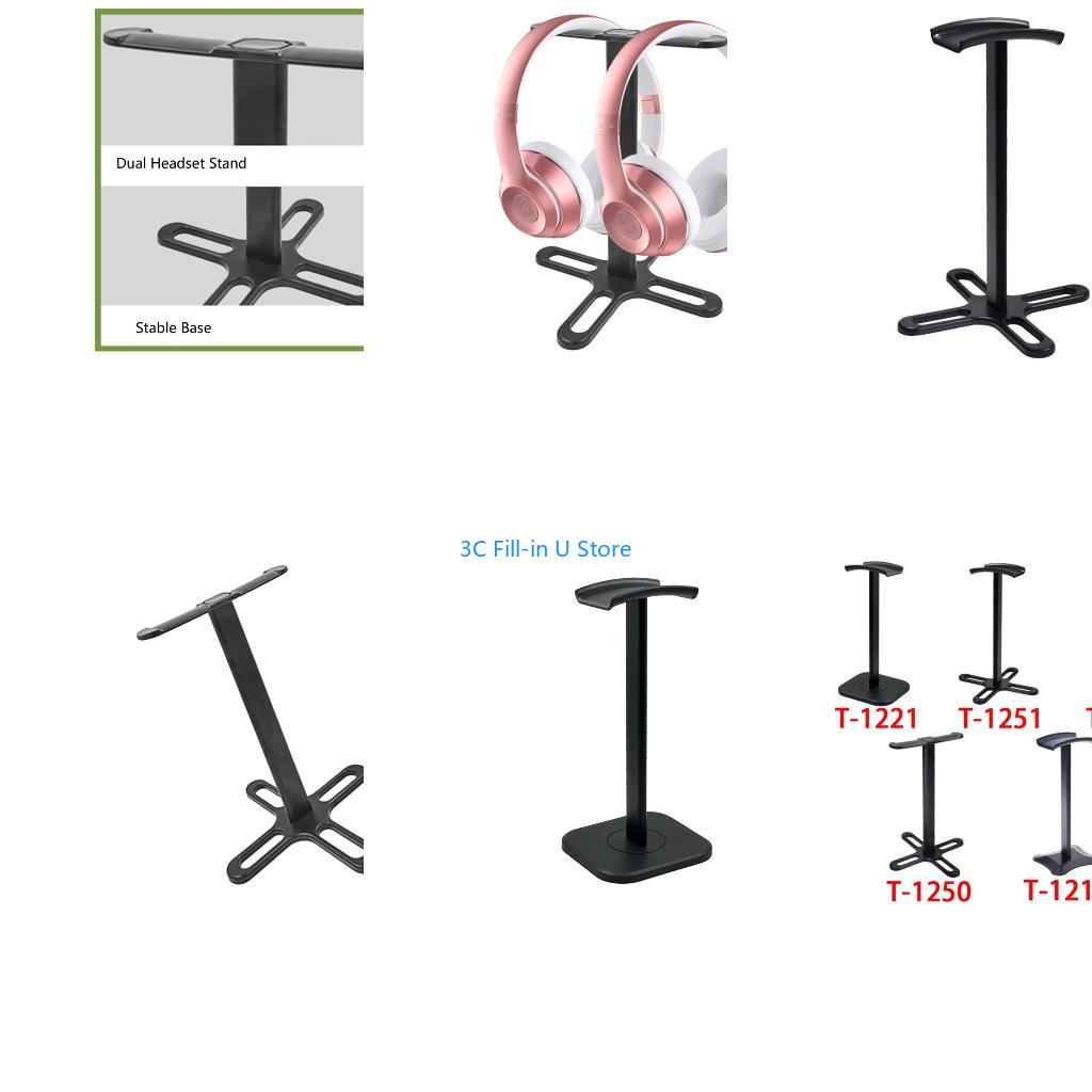 Suporte ajustável para fone ou - Desk Setup Headphones avaliação e preço