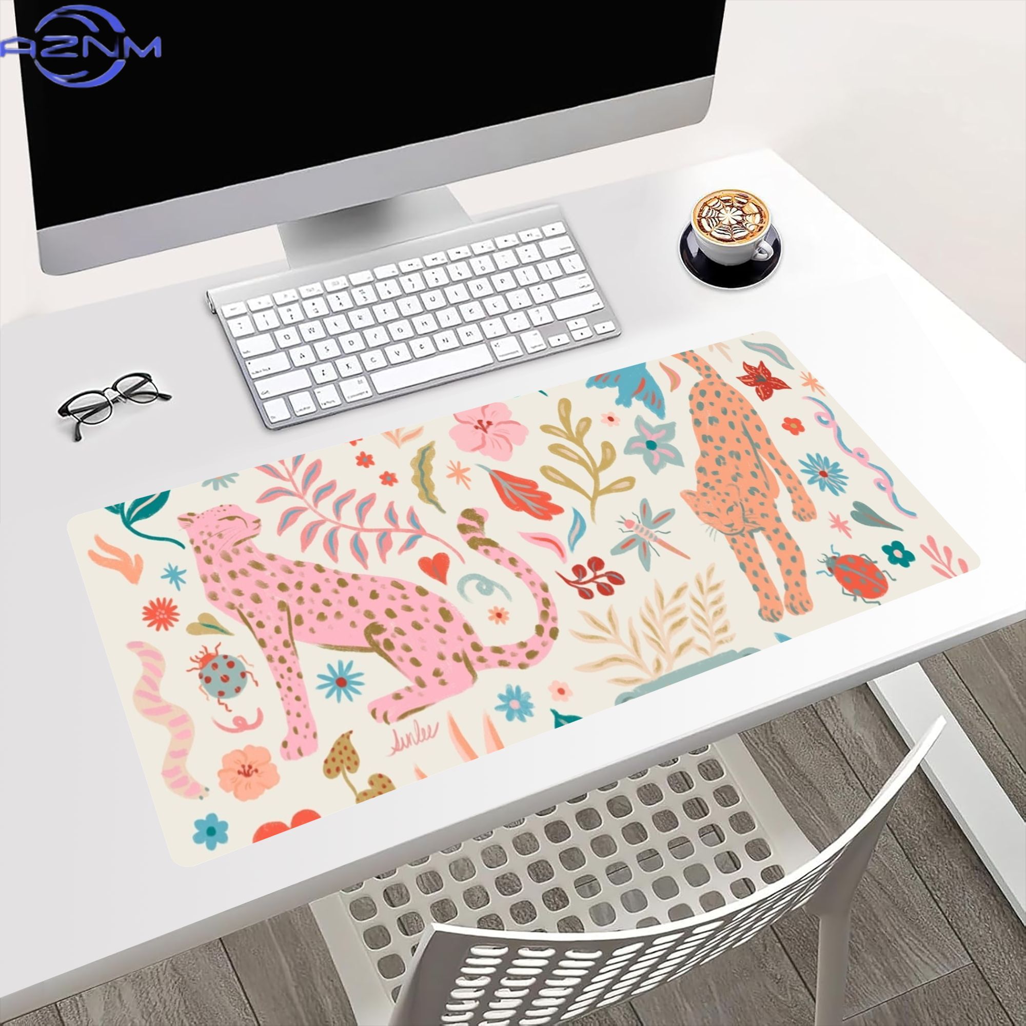 Tapete de Mesa Grande para Tec - Jungle Desk Setup avaliação e preço
