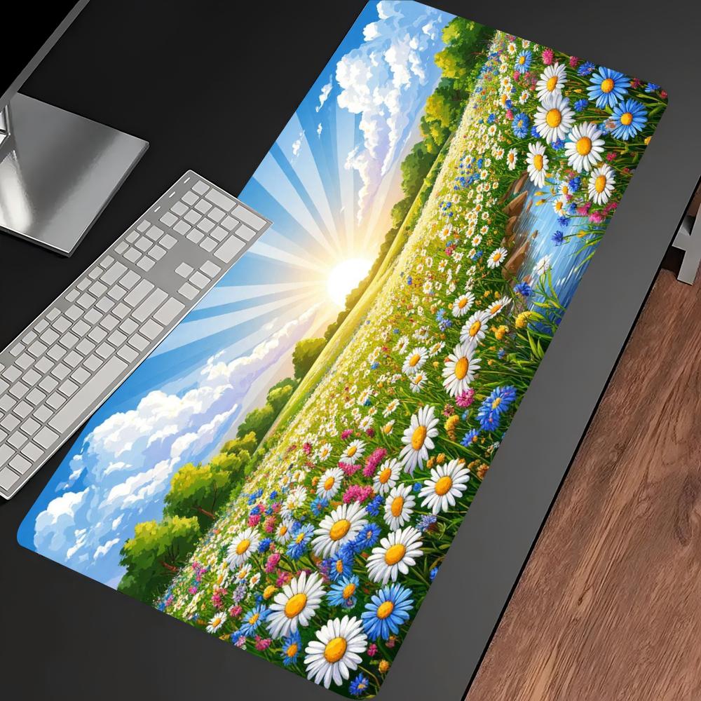 Mouse Pad Grande para Jogos Na - Desk Setup Natural avaliação e preço