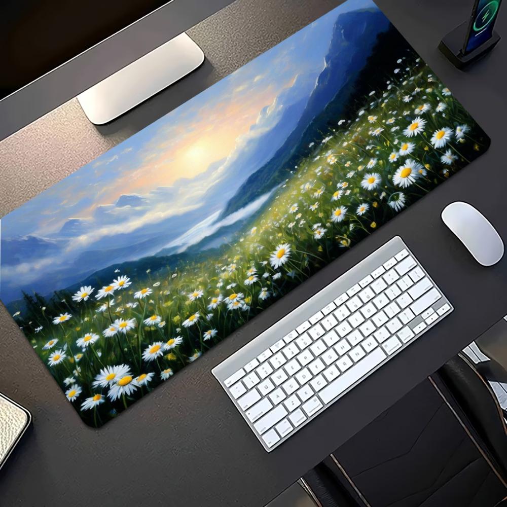 Mouse Pad Grande para Jogos Na - Desk Setup Natural avaliação e preço