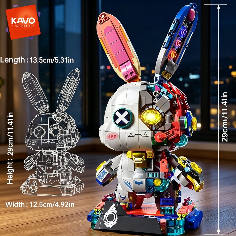 KAVOWORLD 1377 Peças Kit de Bl - Desk Setup Diy avaliação e preço