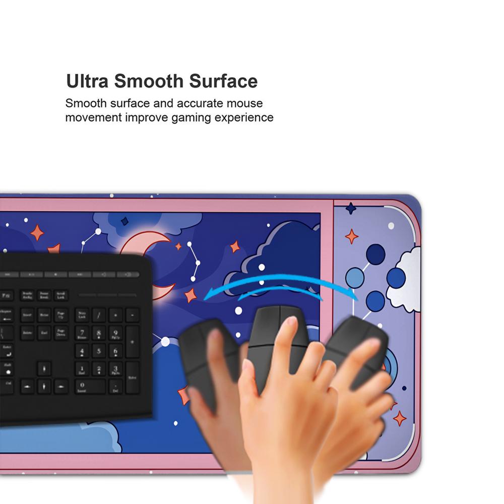 Tapete de Mesa Grande HYBXAXC  - Desk Setup Accessories Aesthetic avaliação e preço