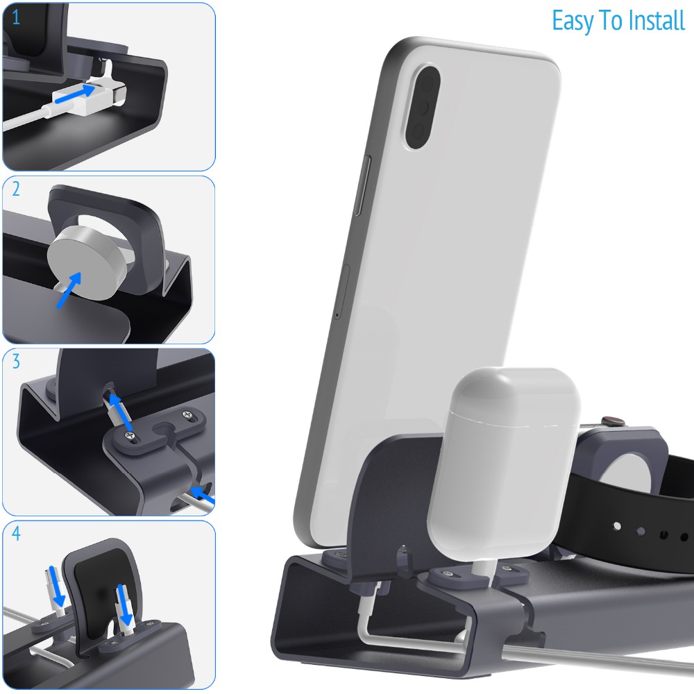 Estação doca de carregamento s - Desk Setup Apple avaliação e preço