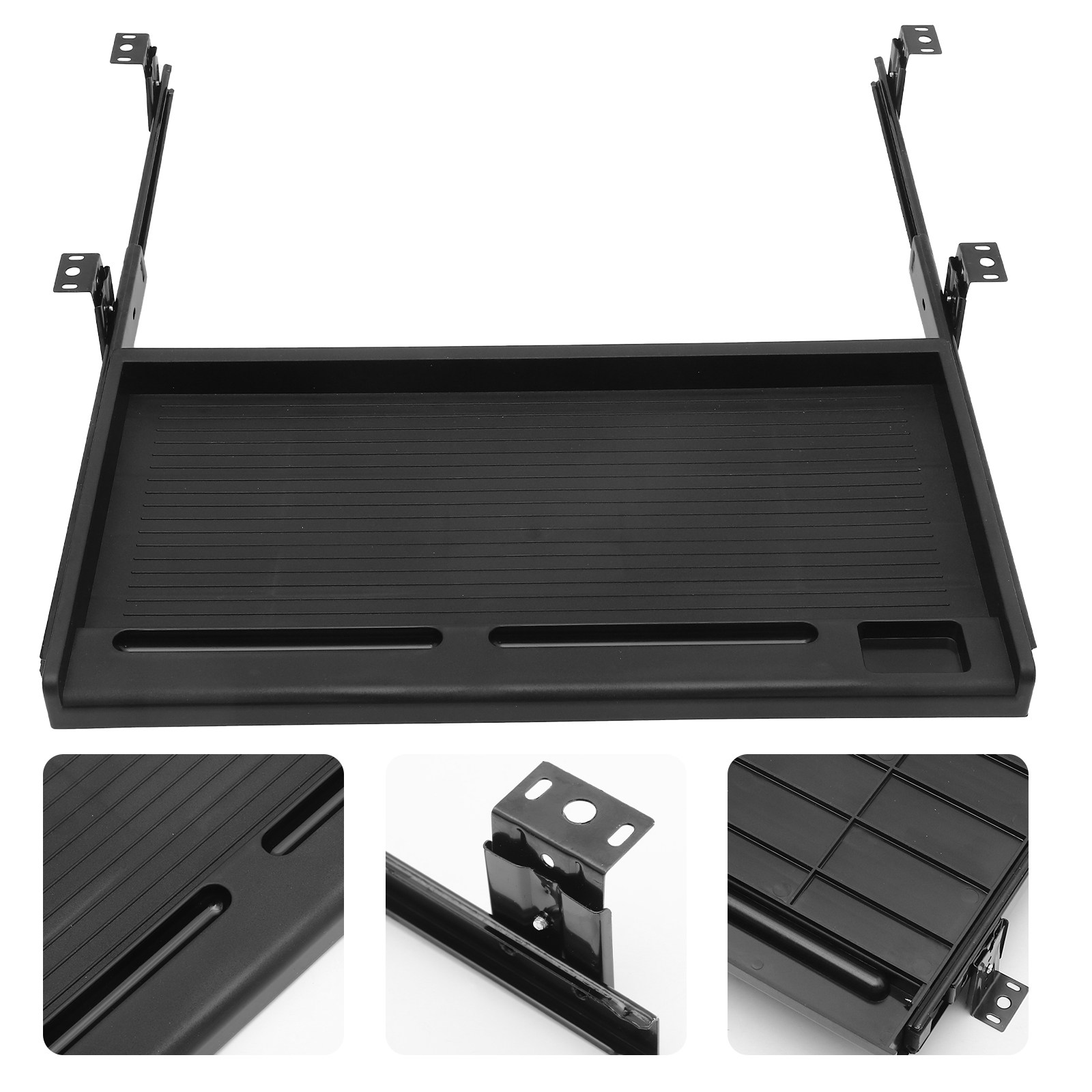 1 Conjunto de Bandeja Deslizan - Desk Setup With Keyboard Tray avaliação e preço
