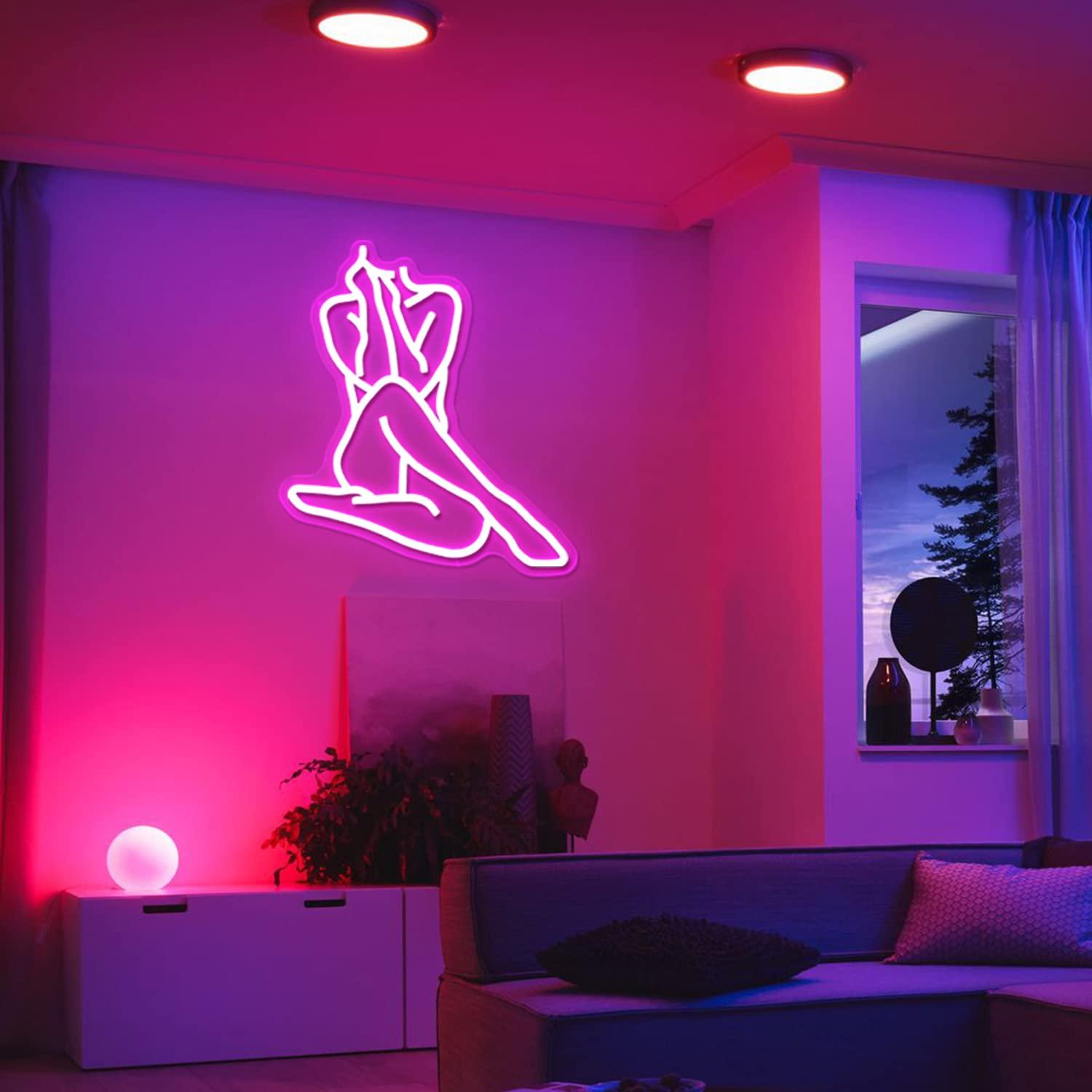 Letreiro Neon Lady, Luz LED Ne - Ambient Light Bar Usb avaliação e preço