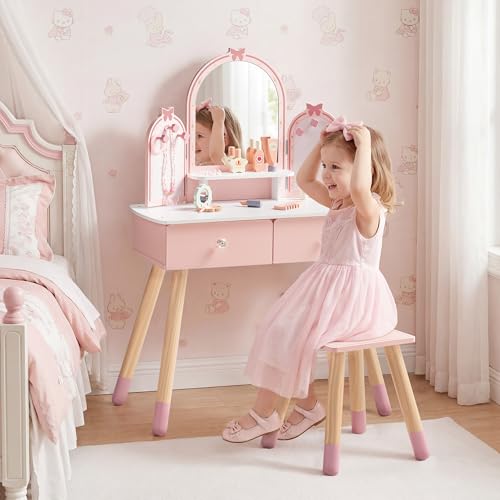 Conjunto de Penteadeira Infant - Desk Setup Kids avaliação e preço