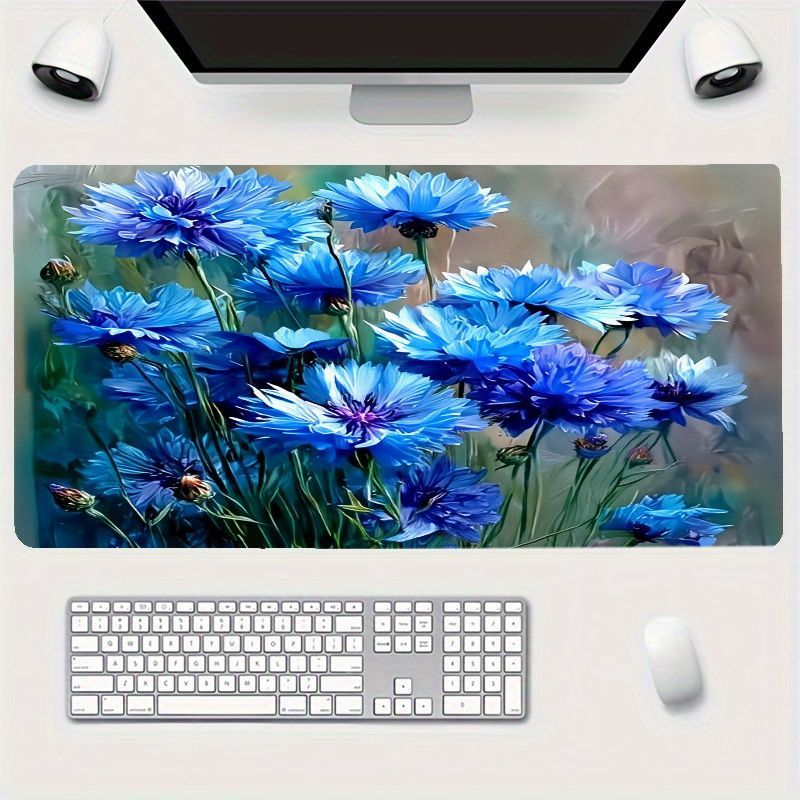 Mouse Pad Grande de Algodão Az - Desk Setup Natural avaliação e preço