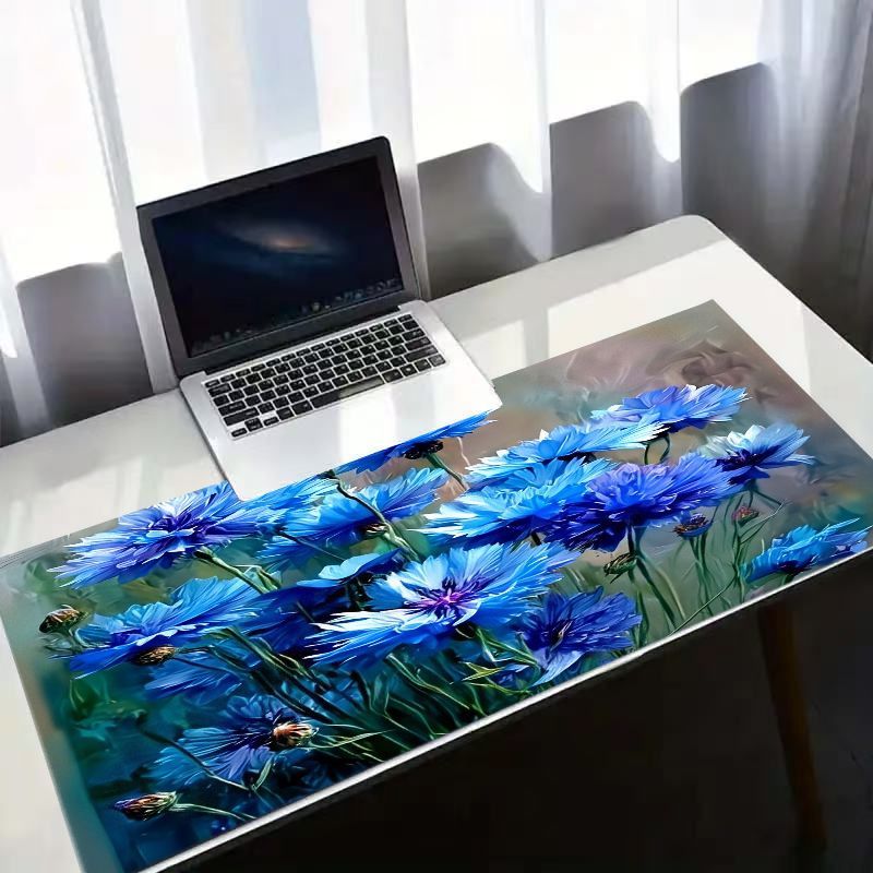 Mouse Pad Grande de Algodão Az - Desk Setup Natural avaliação e preço