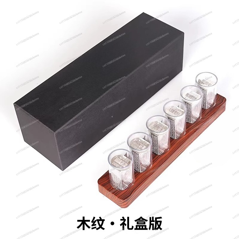 Relógio de Tubo LED Criativo D - Desk Setup Diy avaliação e preço