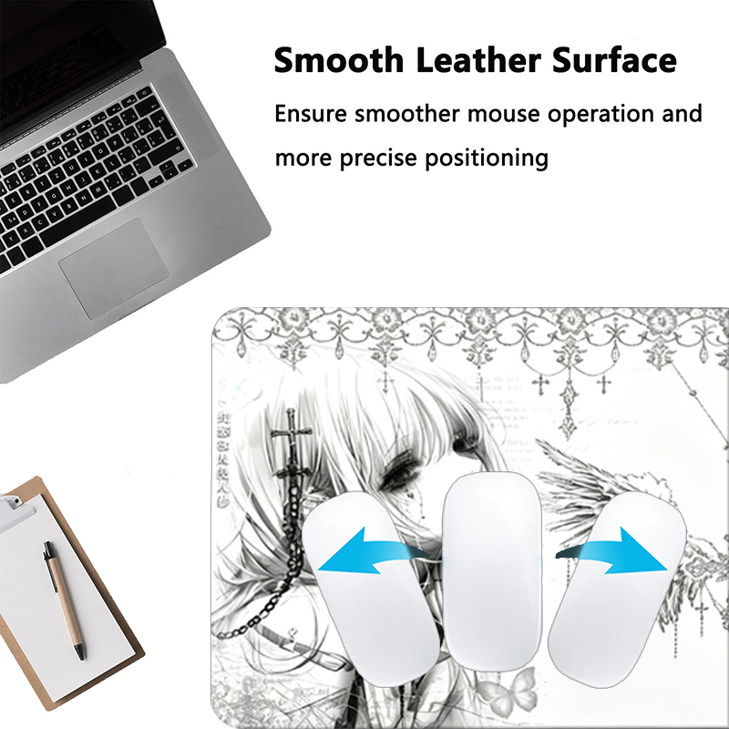 Mousepad de Couro Preto e Bran - Desk Setup Cozy avaliação e preço