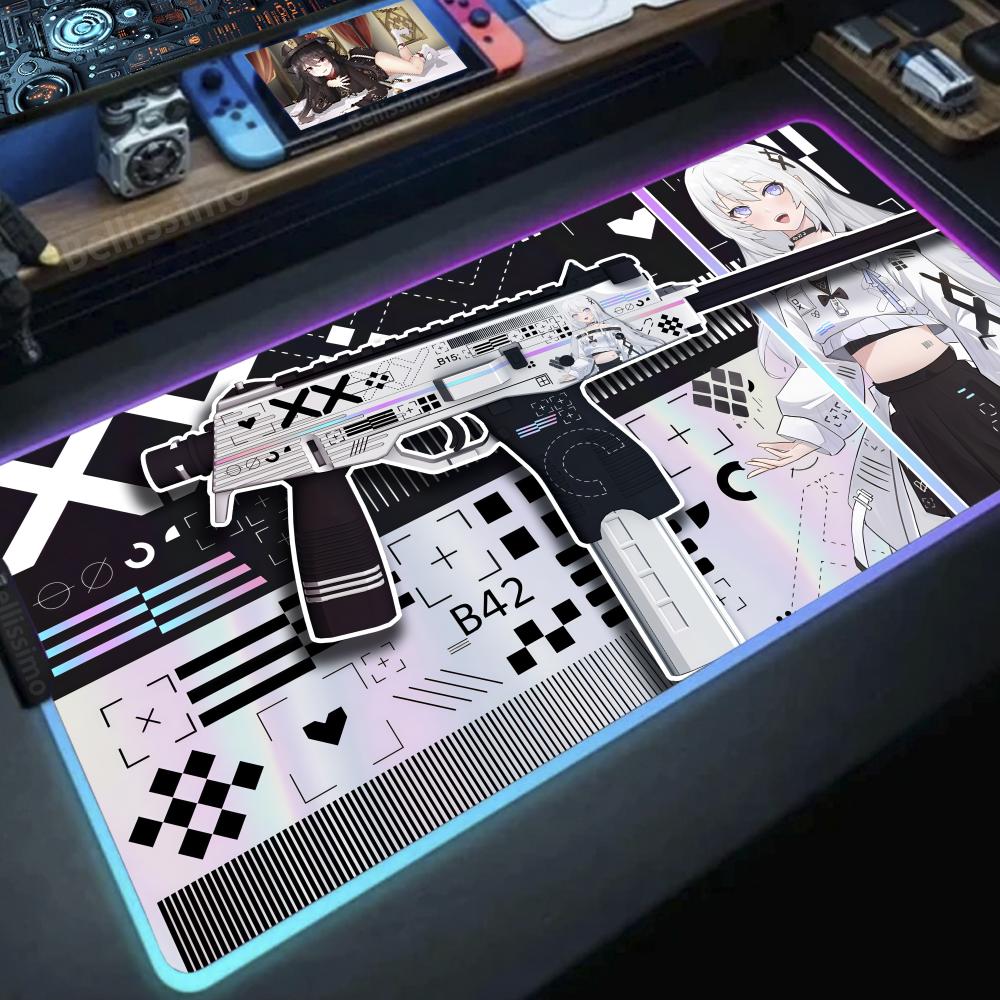 Mouse Pad Gamer RGB XXL com Te - Desk Setup Diy avaliação e preço