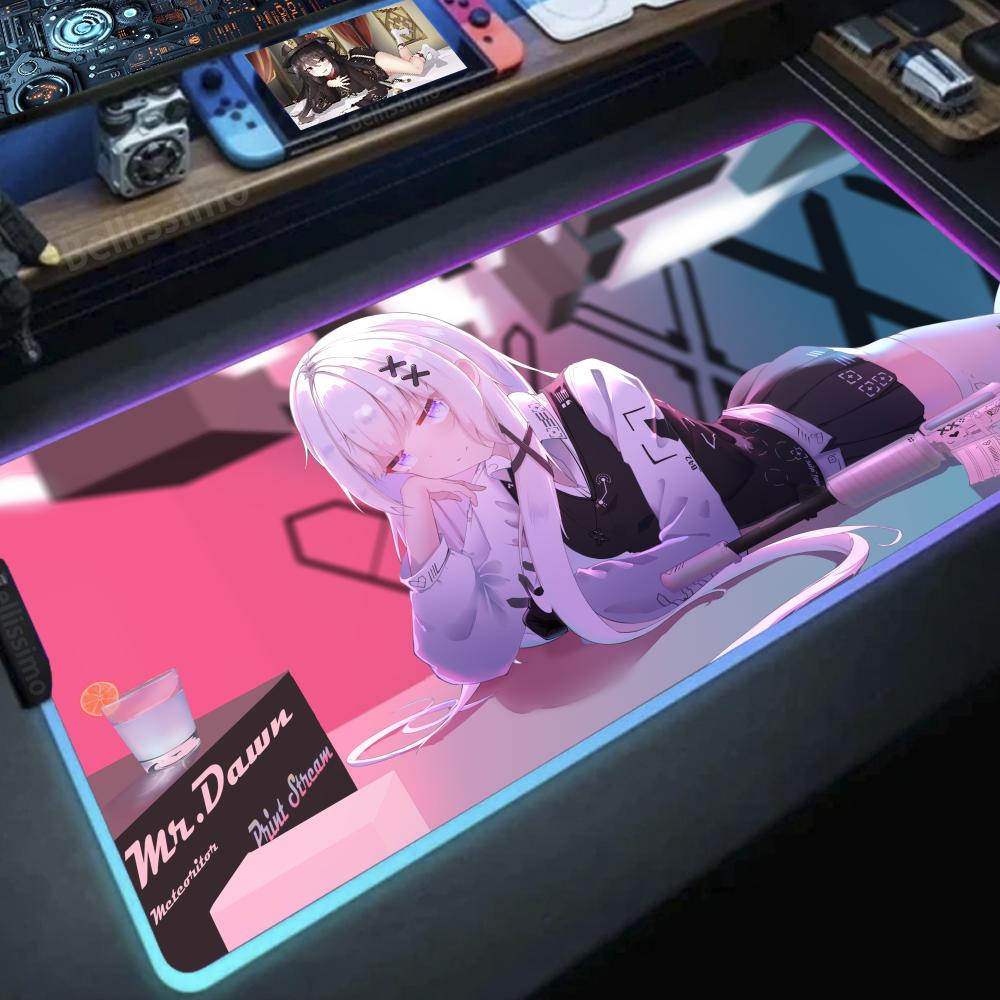 Mouse Pad Gamer RGB XXL com Te - Desk Setup Diy avaliação e preço