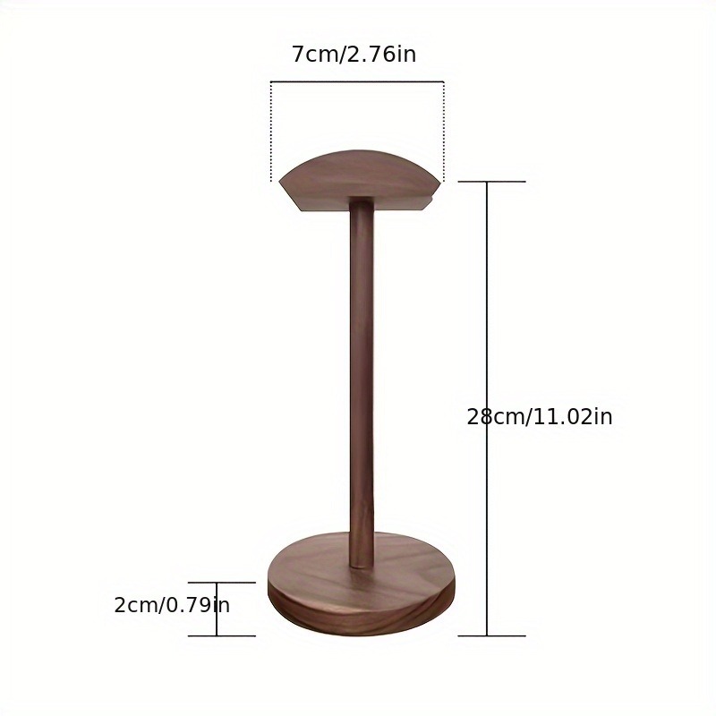 Pgy suporte de madeira para fo - Desk Setup Headphones avaliação e preço