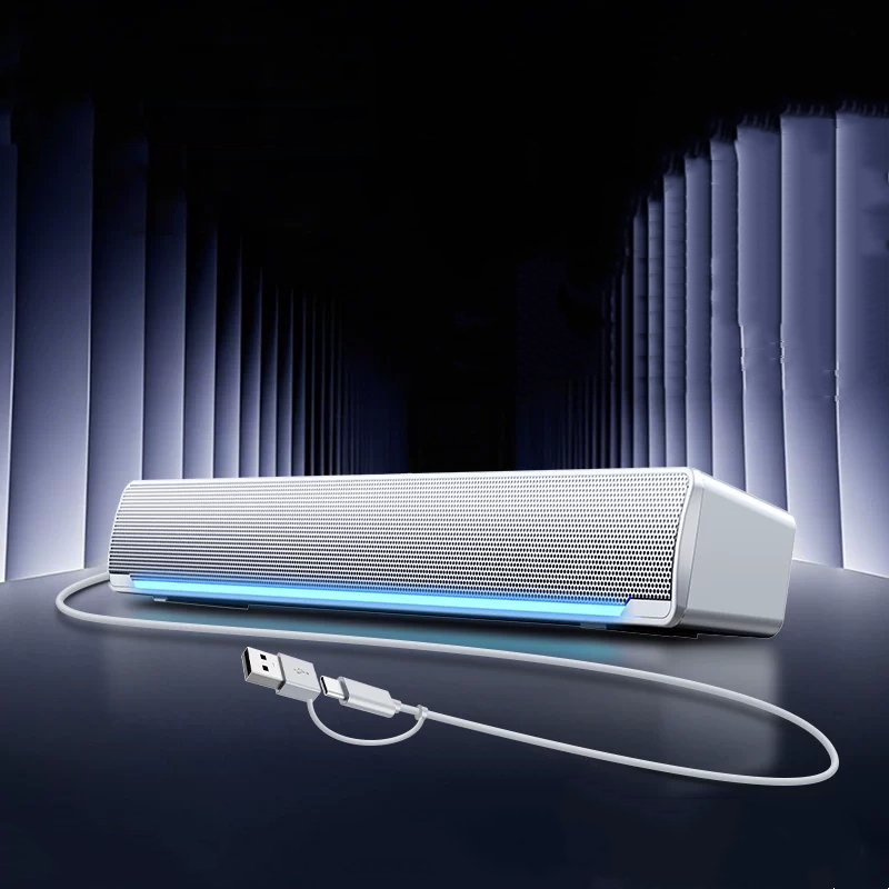 Caixa de Som Gaming SADA V-196 - Ambient Light Bar Usb avaliação e preço