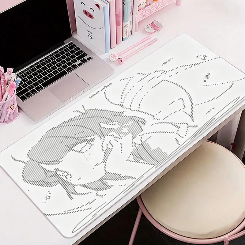 1Pç Mouse Pad de Couro Anime A - Desk Setup Cozy avaliação e preço